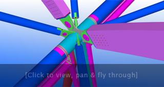Transport facility web viewer model